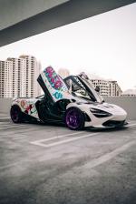 McLaren 720S Alec Monopoly Art Car by 1016 Industries 2019 года